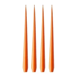 Bougies<Ester & erik Bougie Lot de 4 laquée, Mild orange 16, 42 cm