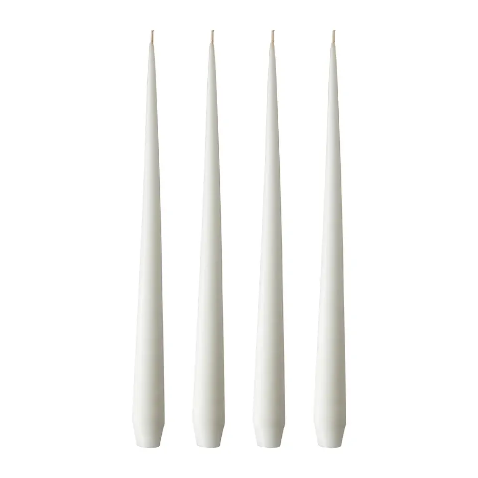 Bougies<Ester & erik Bougie Lot de 4 mat, pure white, 42 cm