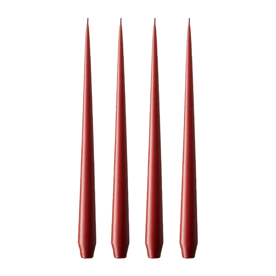 Bougies<Ester & erik Bougie Lot de 4 mat, aged rust, 42 cm