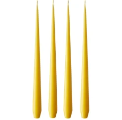 Bougies<Ester & erik Bougie Lot de 4 mat, dark Lemon drop 15/2, 32 cm