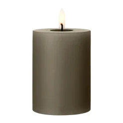 Bougies Led<Ester & erik Bougie LED bloc , 77 Caviar, 10cm