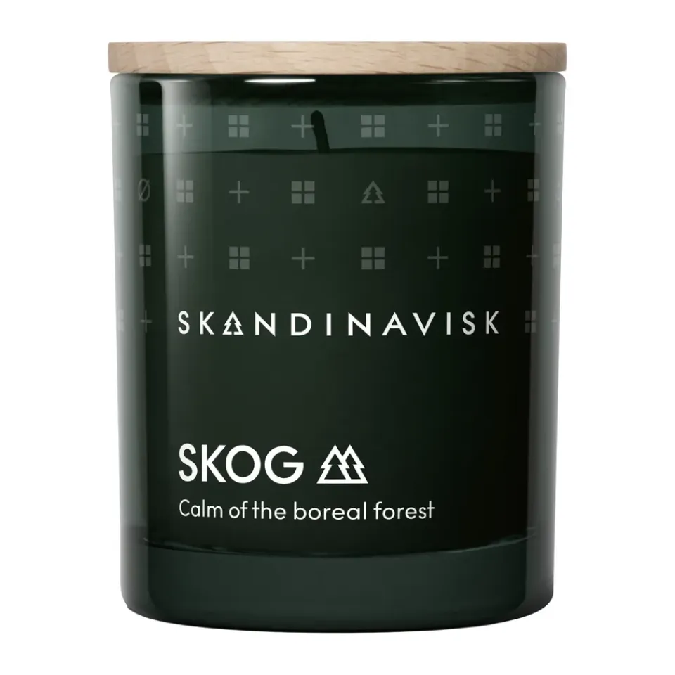 Bougies Parfumées & Diffuseurs<Skandinavisk Bougie parfumée avec couvercle Skog, 65 g