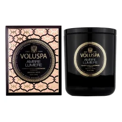Bougies Parfumées & Diffuseurs<Voluspa Bougie parfumée Classic Maison Noir 60 heures, Ambre Lumiere