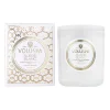Bougies Parfumées & Diffuseurs<Voluspa Bougie parfumée Classic Maison Blanc 60 heures, Suede Blanc