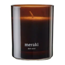 Bougies Parfumées & Diffuseurs<Meraki Bougie parfumée , 35 heures, Bois foncé