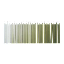 Bougies<Ferm Living Bougies antiques Ombre, 24 pièces, Khaki