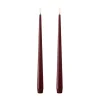 Bougies Led<Ester & erik Bougies LED lot de 2, 44/2 Deep Wine , 30 cm