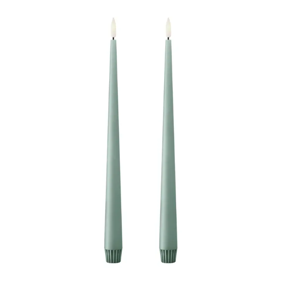 Bougies Led<Ester & erik Bougies LED lot de 2, 67 Jade stone , 30 cm