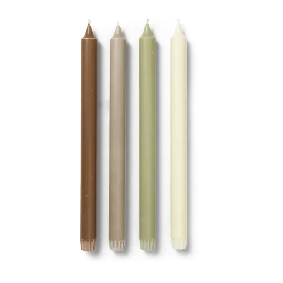 Bougies<Ferm Living Bougies Pure, Pack de 4, Botanic blend