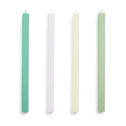 Bougies<HAY Bougies Square Candle, lot de 4, Pastel