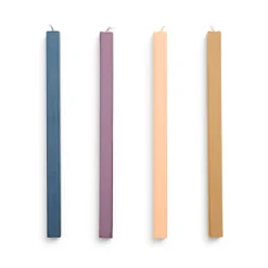 Bougies<HAY Bougies Square Candle, lot de 4, Dark