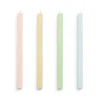 Bougies<HAY Bougies Square Candle, lot de 4, Fresh