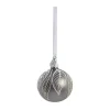 Décorations De Noël<Lene Bjerre Boule de Noël Cadelia Ø6 cm, Gris foncé, feuille