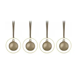 Décorations De Noël<Blomus Boule de Noël KITAI 8,5 cm lot de 4, Coffee