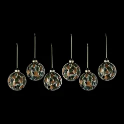 Décorations De Noël<Scandi Living Boule de Noël Overcast Ø8 cm, lot de 6, Vert