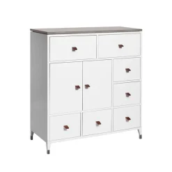 Commodes & Buffets<Mavis Buffet Abisko, Blanc, plateau en béton