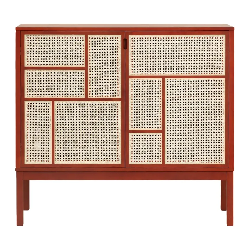 Vitrines & Présentoirs<Design House Stockholm Buffet Air, Red, 120x110 cm, avec pieds