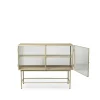 Commodes & Buffets<Ferm Living Buffet Haze, cashmere, verre ondulé