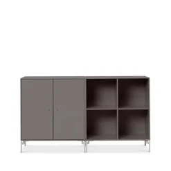 Commodes & Buffets<Montana Buffet Pair, coffee 35, pieds chromés