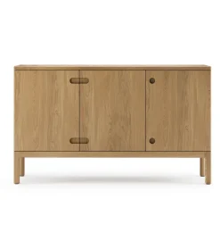 Commodes & Buffets<Stolab Buffet Prio moyen, chêne huilé naturel, porte en bois
