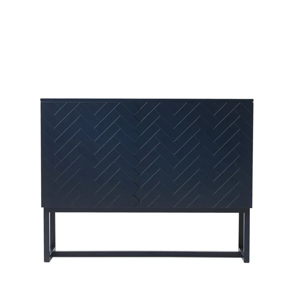 Commodes & Buffets<A2 Buffet Story, bleu minuit, structure bleue