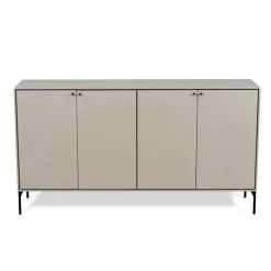 Commodes & Buffets<Mavis Buffet Volt 80x148 cm, Beige-noir