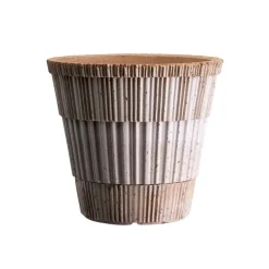 Cache-Pots<Bergs Potter Cache-pot Atlas raw avec soucoupe, Rose, Ø25 cm