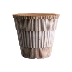 Cache-Pots<Bergs Potter Cache-pot Atlas raw avec soucoupe, Rose, Ø14 cm