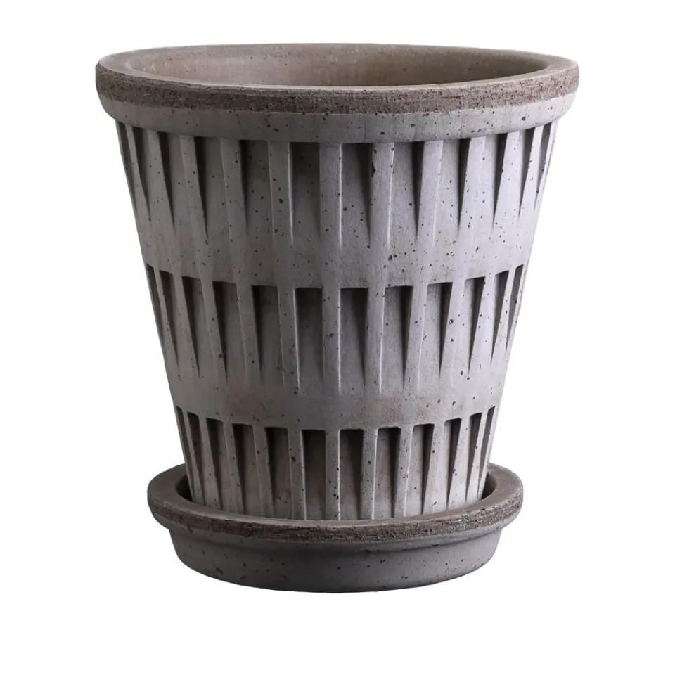 Cache-Pots<Bergs Potter Cache-pot Atlas raw, Gris, Ø12 cm