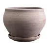 Cache-Pots<Bergs Potter Cache-pot avec soucoupe Delphi 2 pièces, Gris, Ø24 cm, bas