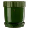 Cache-Pots<Sagaform Cache-pot Elise avec soucoupe Ø17 cm, Vert