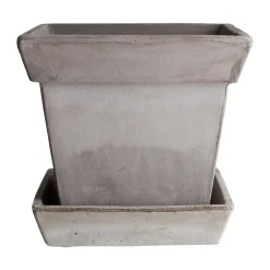 Cache-Pots<Bergs Potter Cache-pot Gaia raw, Gris, Ø21 cm