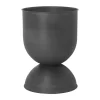 Cache-Pots<Ferm Living Cache-pot Hourglass moyen Ø40 cm, Noir-gris foncé
