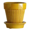 Cache-Pots<Bergs Potter Cache-pot émaillé Simona Ø14 cm, Jaune