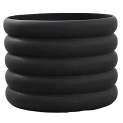 Cache-Pots<DBKD Cache-pot Mud noir, Grand, Ø 20 cm