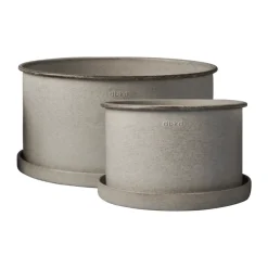 Cache-Pots<DBKD Cache-pot Plant bowl, lot de 2, Beige