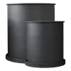 Cache-Pots<DBKD Cache-pot Plant pot, large, lot de 2, Black