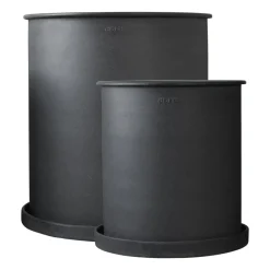 Cache-Pots<DBKD Cache-pot Plant pot, large, lot de 2, Black
