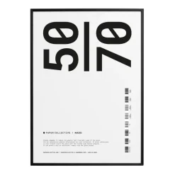 Cadres<Paper Collective Cadre plexiglass-noir, 50x70 cm