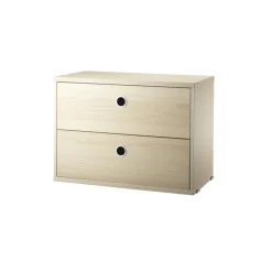 Commodes & Caissons De Rangement<String Caisson à tiroirs , placage frêne, 58x30 cm