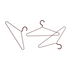 Cintres & Portants|Crochets & Portemanteaux Muraux<HAY Ceintre Colour Lot de 3, Maroon red