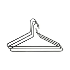 Cintres & Portants|Crochets & Portemanteaux Muraux<Essem Design Ceintre Triangel Lot de 3, Chrome