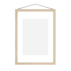 Cadres<MOEBE Cendrier A4 23,2x31,7 cm, Transparent, Bois, Noir