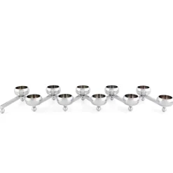 Bougeoirs<KLONG Chandelier Constella, grand, aluminium