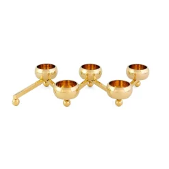 Bougeoirs<KLONG Chandelier Constella, petit, laiton