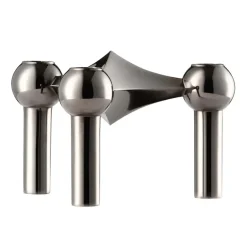 Bougeoirs<STOFF Chandelier Nagel, Noir chrome