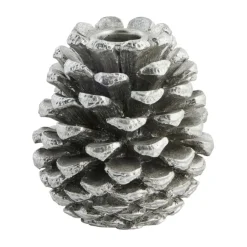 Bougeoirs<Lene Bjerre Chandelier pomme de pin Serafina 10 cm, Argent vieilli