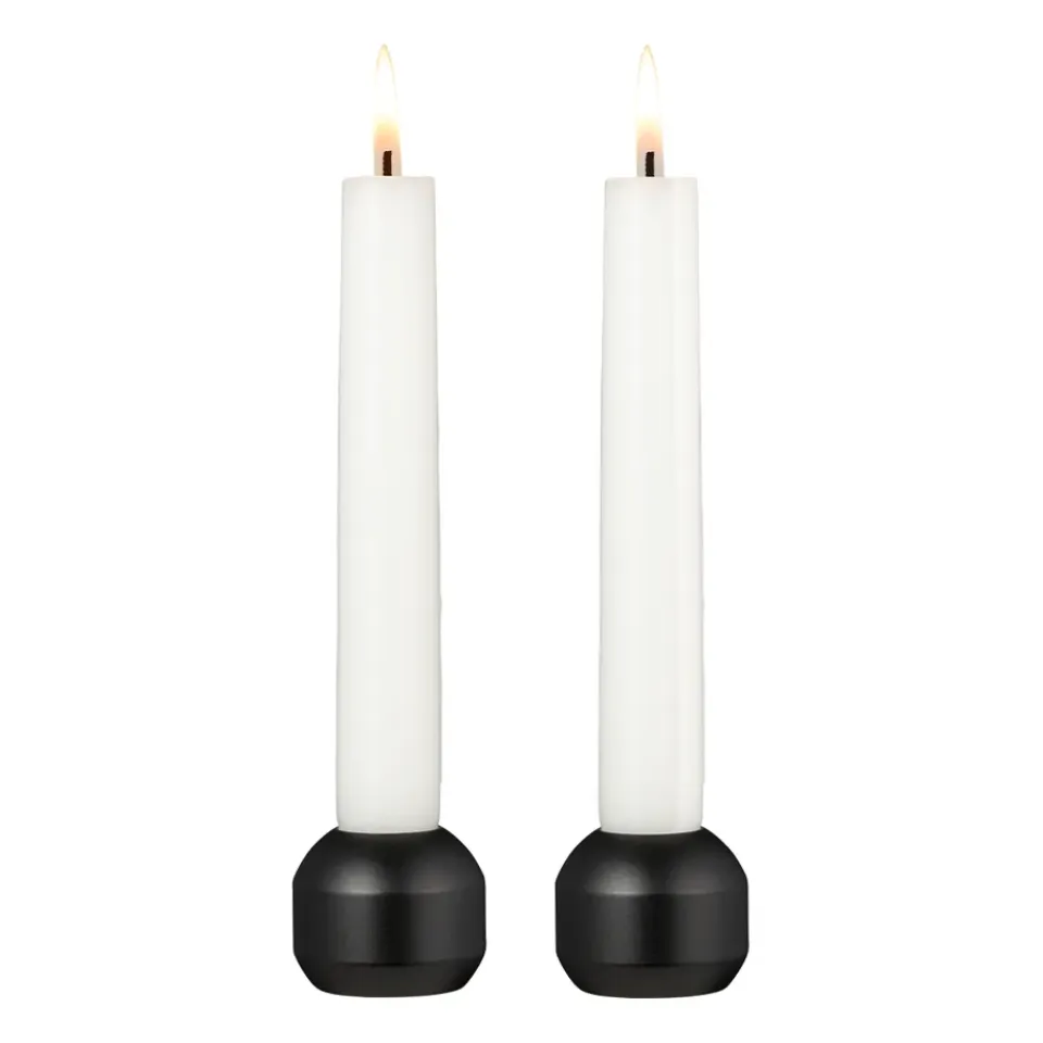 Bougeoirs<LIND DNA Chandelier Silhouette 34 lot de 2, Noir