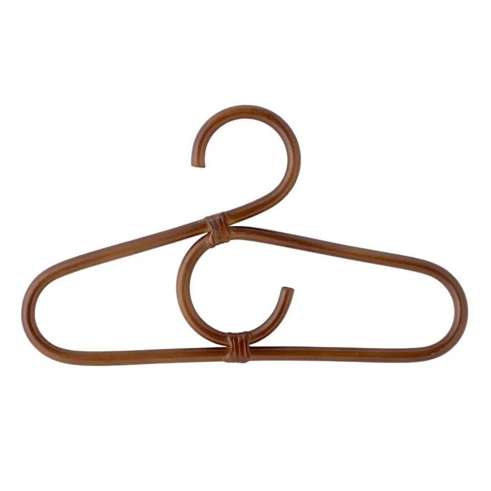 Cintres & Portants|Crochets & Portemanteaux Muraux<Bloomingville Cintre en rotin Aranya 17x30cm, Marron