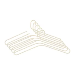 Cintres & Portants|Crochets & Portemanteaux Muraux<Scandi Living Cintre Smooth lot de 5, Beige